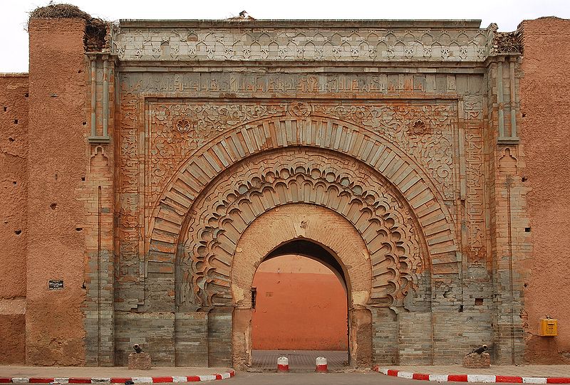Entrance view of Bab Agnaou