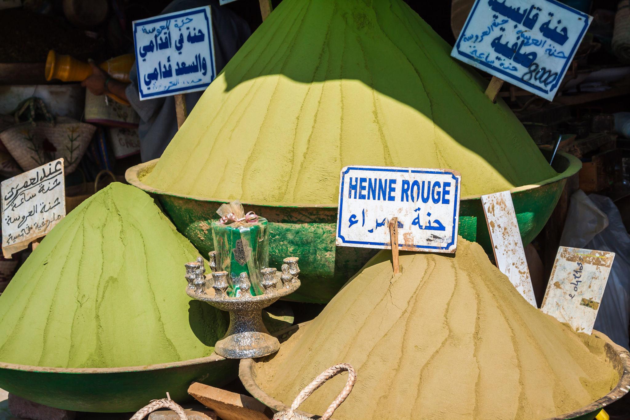 Henna Artisans Quarter in Marrakech