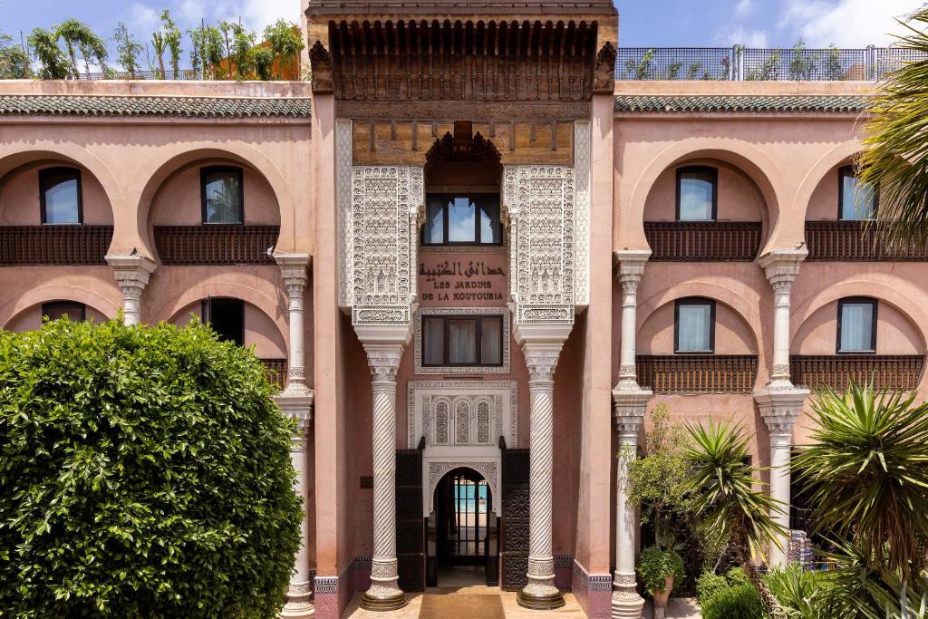 Entrance to Les Jardin Koutoubia in Marrakech