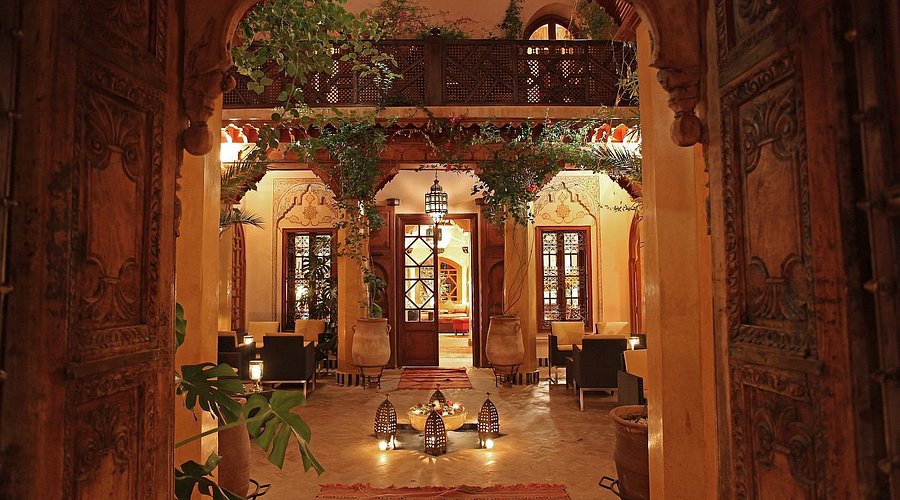 La Maison Arabe hotel patio